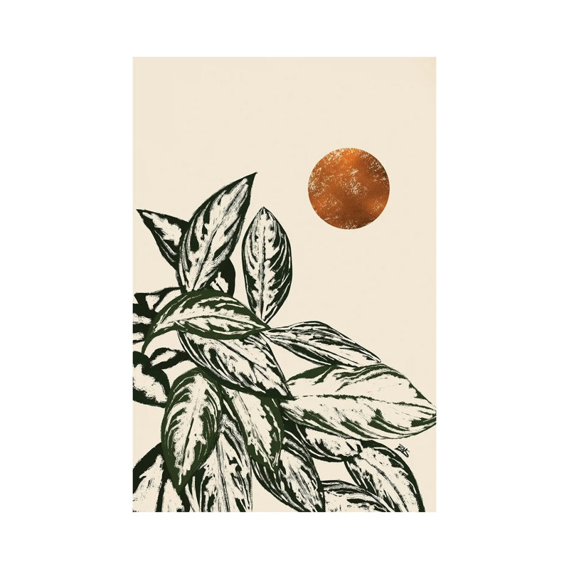 Calas II by Bria Nicole - Print on Canvas, 101.6 cm H x 66.04 cm W x 1.91 cm D, Wrapped Canvas