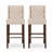 30"Counter Heith  Tufted Wingback Barstool-1339457672