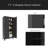 Shapely Doors Cabinet, Metal Storage Cabinet With Doors And Adjustable Shelves, For Bedroom, Living Room, Kitchen-314208603