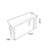 Black Solid Wood Rectangular Console Table-1005643066
