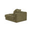 Chaise avec accoudoir droit Theron Olive
