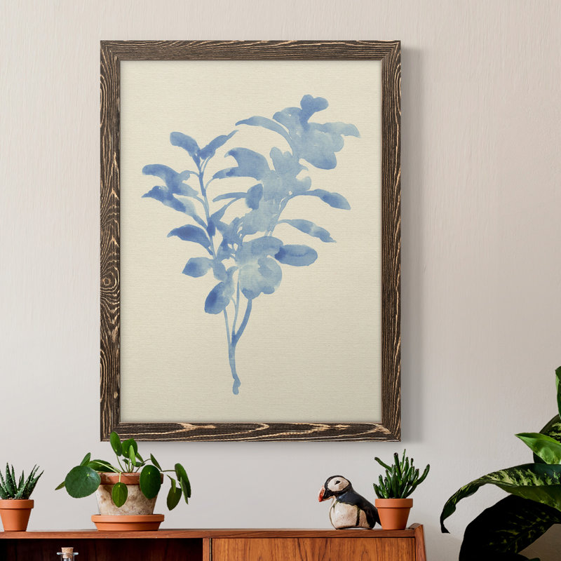 Toile encadrée de qualité supérieure Verditer Fig II - prête à être accrochée, H 20 po x l 17 po x P 1 po, Noyer