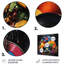 Coloré disques vinyle Melody I - impression sans cadre sur métal-666181885