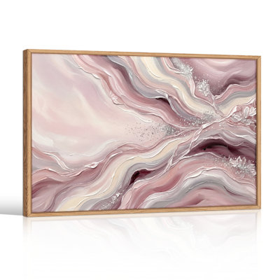 Ensemble de 1 tableau sur toile Marble Wave