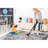 Area Rug For Entryway, Dining Room - 6X9, Non-Shedding, Stain , Multi Colored, - Room, Eat-In Kitchen-1900864558