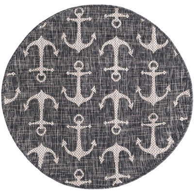 Outdoor Ayton Area Rug Sea Shore Color
