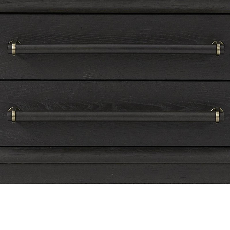 Petite table de chevet - poivre, Noir