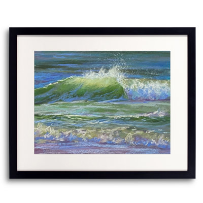 At The Shoreline Print Canvas