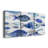 " Fish Parade I " 3 - Pieces-1842100323