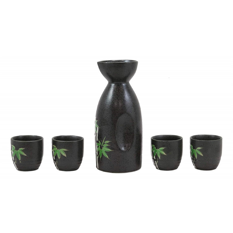 Hazleton Ceramic 5 - Piece Beverage Serving Set