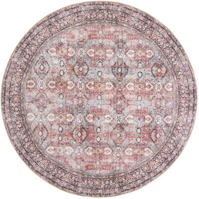 Mckellum Performance Chenille Floral Indoor Rug