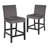 Celeste Wood Counter Chairs (Set Of 6), Gray-123491563
