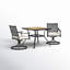 Ensemble bistro long avec coussins 35,5 po Alye