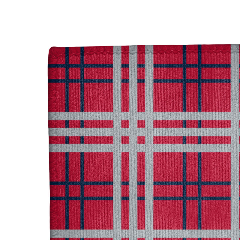 Tapis rouge à carreaux, Rectangle 2 pi x 3 pi