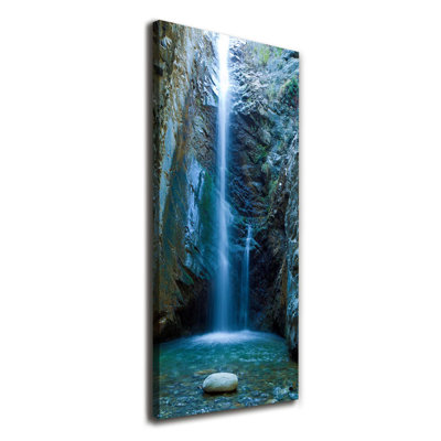 Waterfall - Wrapped Canvas Print