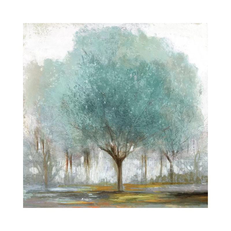 By The Treeside II by Allison Pearce - Painting on Canvas, Wrapped Canvas, 45.72 cm H x 45.72 cm W x 1.91 cm D