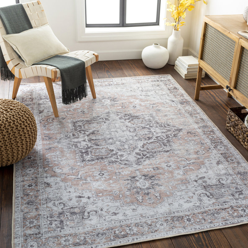 Tahmis Machine Washable Modern Boho Area Rug, Rectangle 200 x 274cm