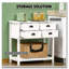 Armoire de rangement polyvalente pour couloir et cuisine