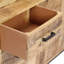 Buffet en bois de manguier massif 34,6 po x 11,8 po x 28 po Arcadia-927317199