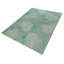 Lux Rose Floral Area Rug in Blue/Green/Gray-45410791