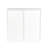 White Laundry Storage Cabinet With Handles - Easy To Transport Spacious Bags Accommodate All Your Construction Use 15.97 In. Width