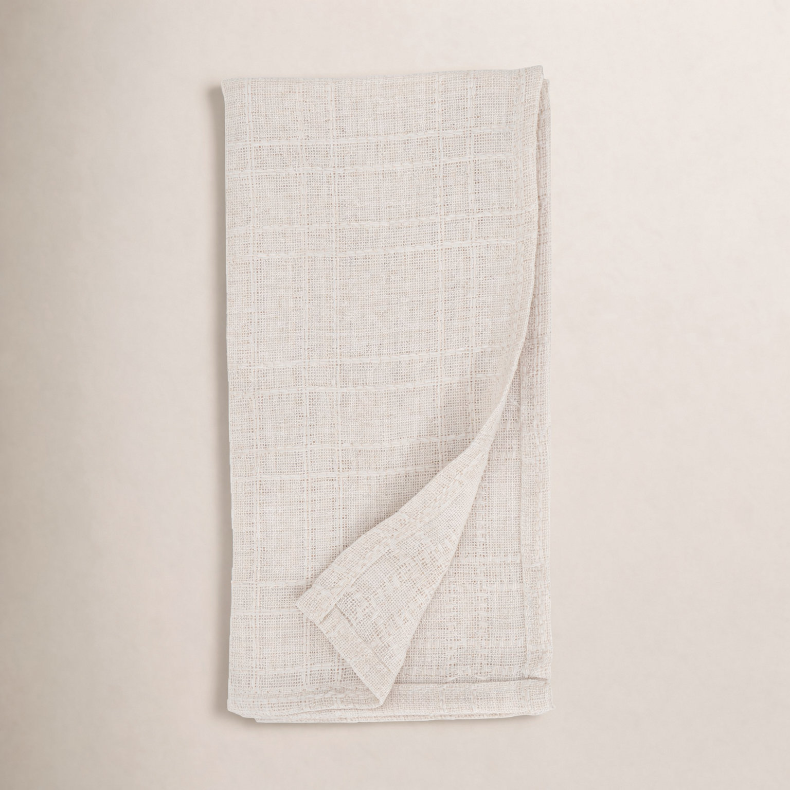 Plaid Napkin, Pink