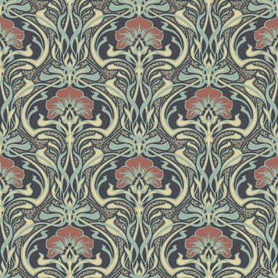 Fleur De Lis Living WoodWard Floral Roll & Reviews | Wayfair