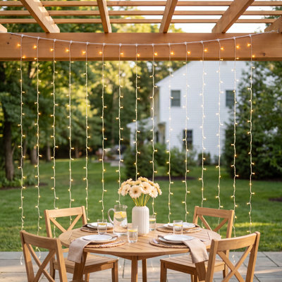 Caln Outdoor Curtain String Lights