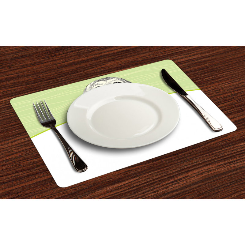 Polyester Animals/Nature Rectangle Placemat