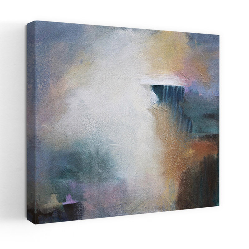 Art abstrait contemporain First Light, H 24 po x l 24 po