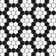Metro 1" Hex Matte White with Black Honeycomb 10-1/4" x 11-7/8" Porcelain Mosaic Floor and Wall Tile