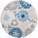 Kellems Indoor/Outdoor Grey/Royal Blue Rug