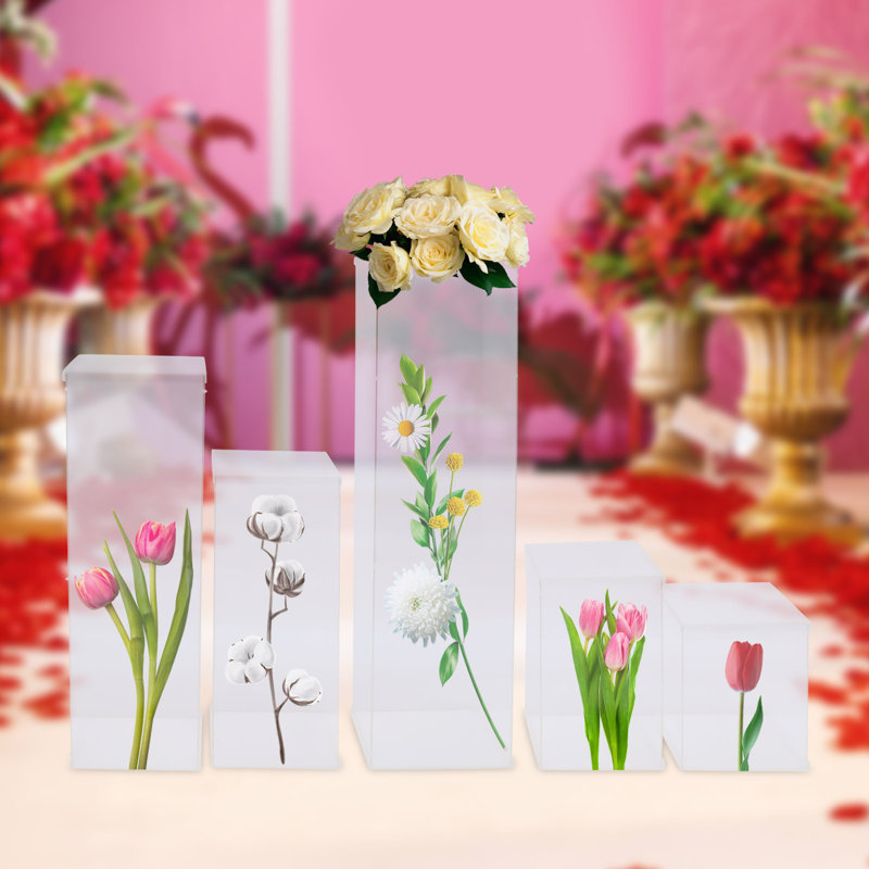 Ensemble de 5 pots de fleurs Karile