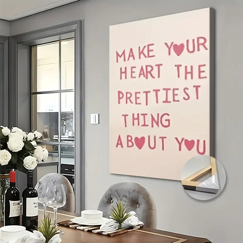 1 Piece Wrapped Canvas Wall Art