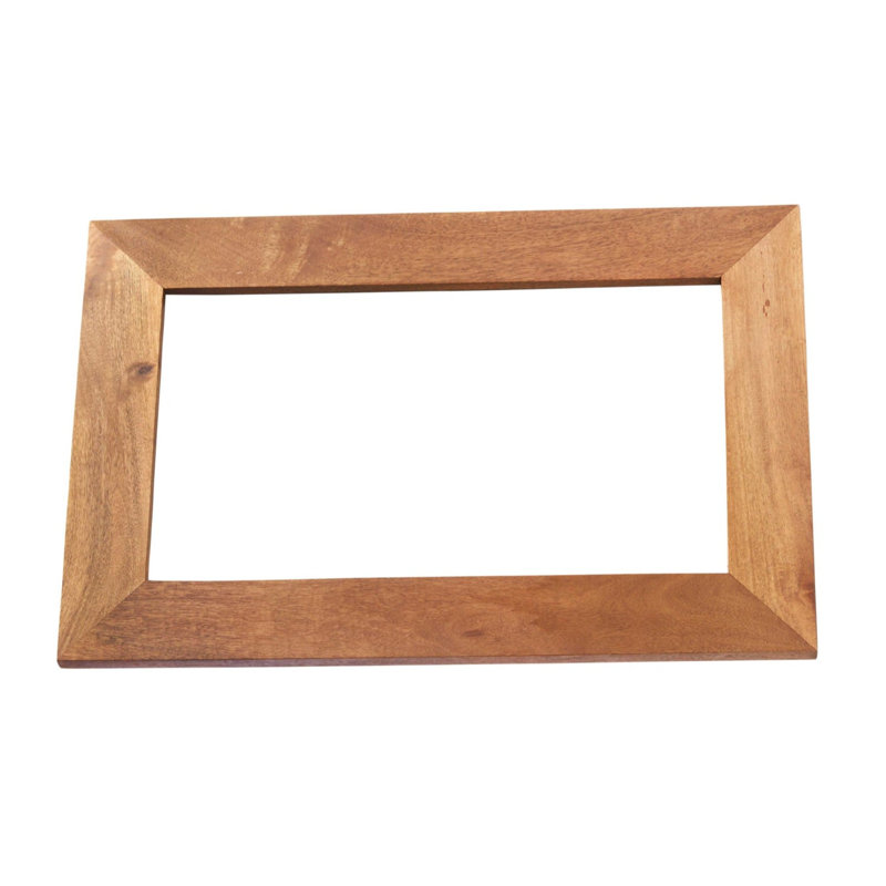 Juni Wood Rectangle Wall Mirror