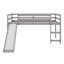 Lit pour enfant en bois avec glissade-1073491052