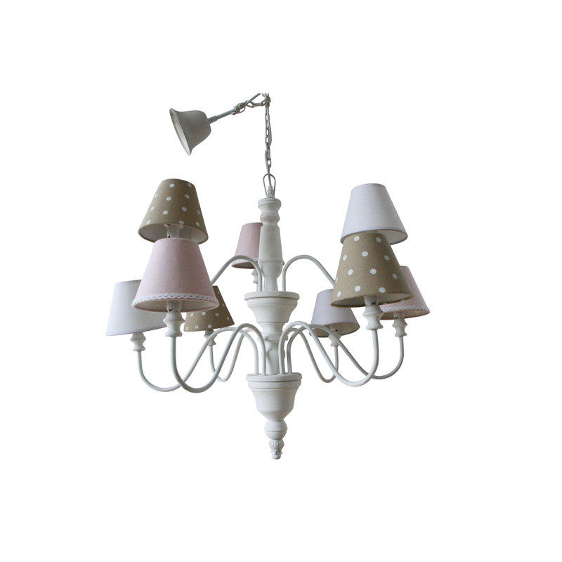 Fred 10 - Light White Cone Pendant