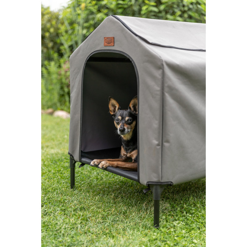 Niche pour chien surélevée 2 en 1, lit surélevé et tente de camping pour animaux trixie, lit surélevé et abat-jour pour chiens