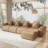 Modern Velvet L Shape Sectional Sofa, No Assembly, Spacious And Portable