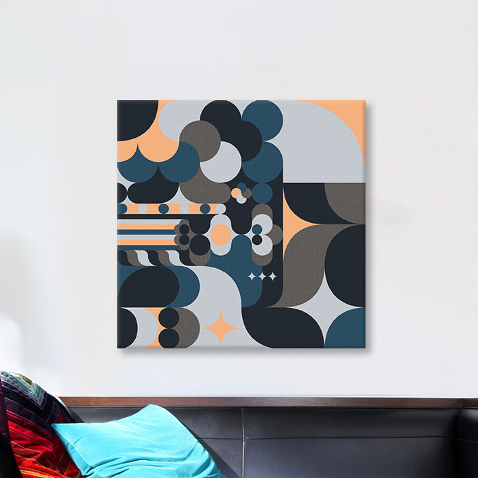 «Cloud», impression sur toile tendue, H 12 po x l 12 po x P 0,75 po, Pas de tapis, Toile tendue