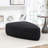 Sam Faux Fur Upholstered Ottoman-348416549