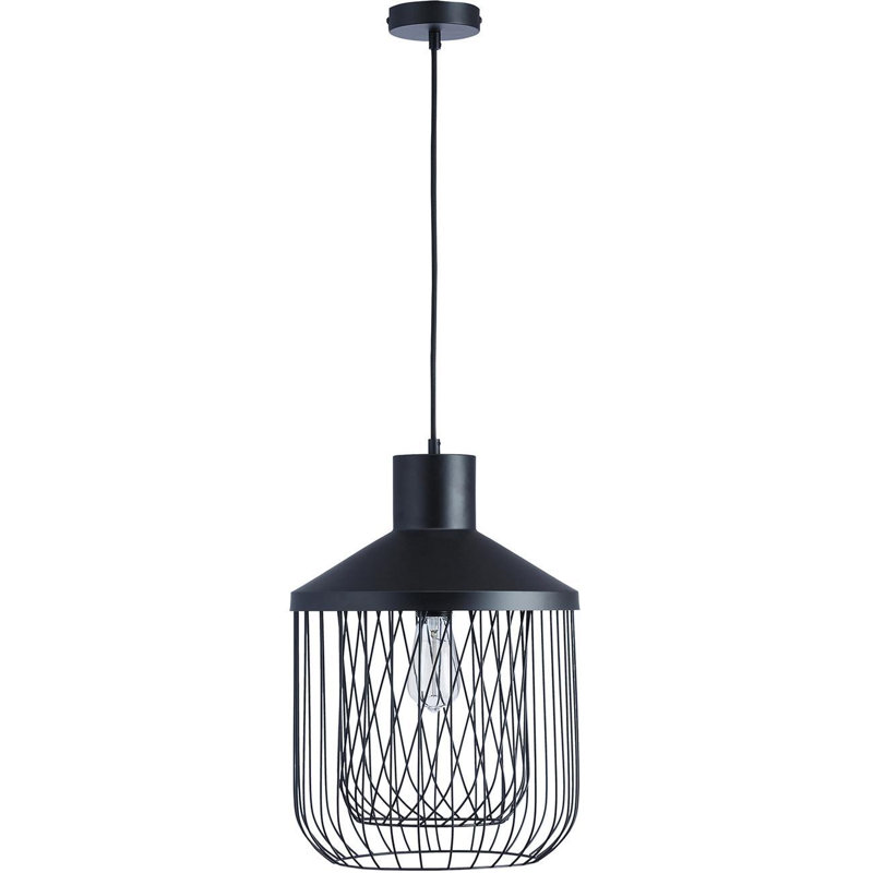 Matz 1 - Light Jar Pendant, Black, Black