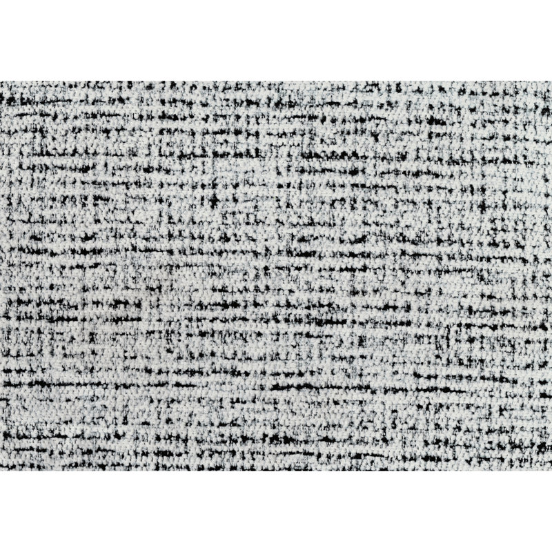 16,27 po Largeur du produit Pouf cylindrique avec plancher antidérapant et housse en tissu chenille moderne
