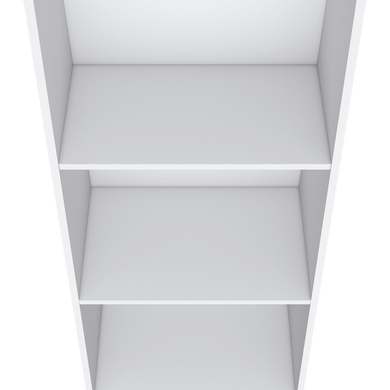 Gakona Bookcase, 3 shelves, Living Room, White