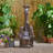 Los Sapos Outdoor Weather Resistant Floor Fountain with Lights