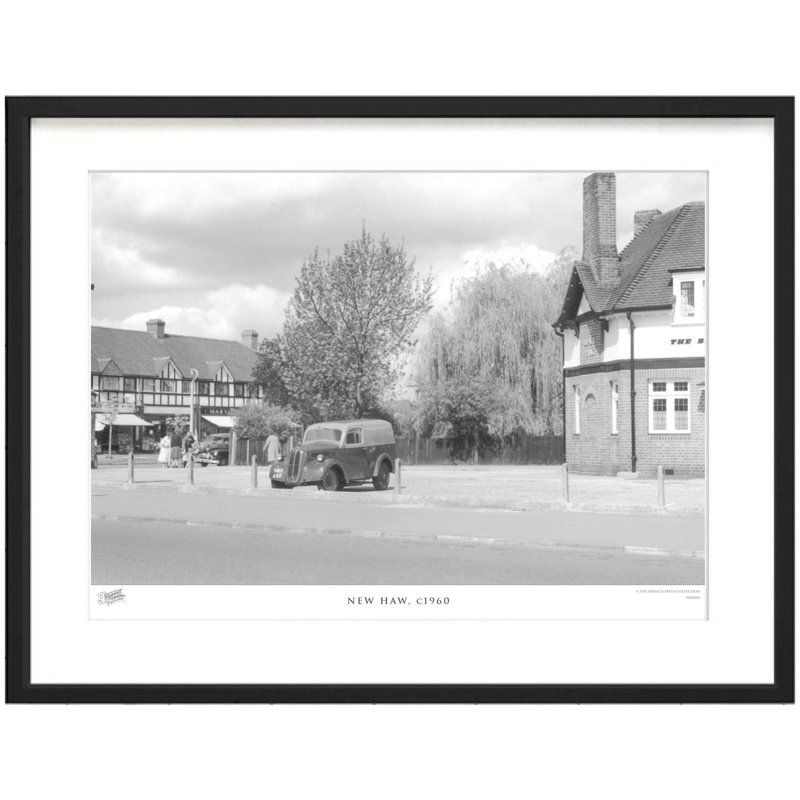 New Haw, C1960 by Francis Frith - Single Picture Frame Print, 40cm H x 50cm W x 2.3cm D