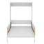Grand lit escamotable avec coussin-121087764