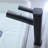 Black Single Handle Bathroom Faucet With Pull-Out Sprayer-123298062-123298061
