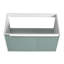 Meuble-lavabo de salle de bain 36 po, meuble-lavabo moderne à fixation murale, fabrication d'eau