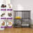 Aleyse Portable Cat Cage, Catio-2145203181
